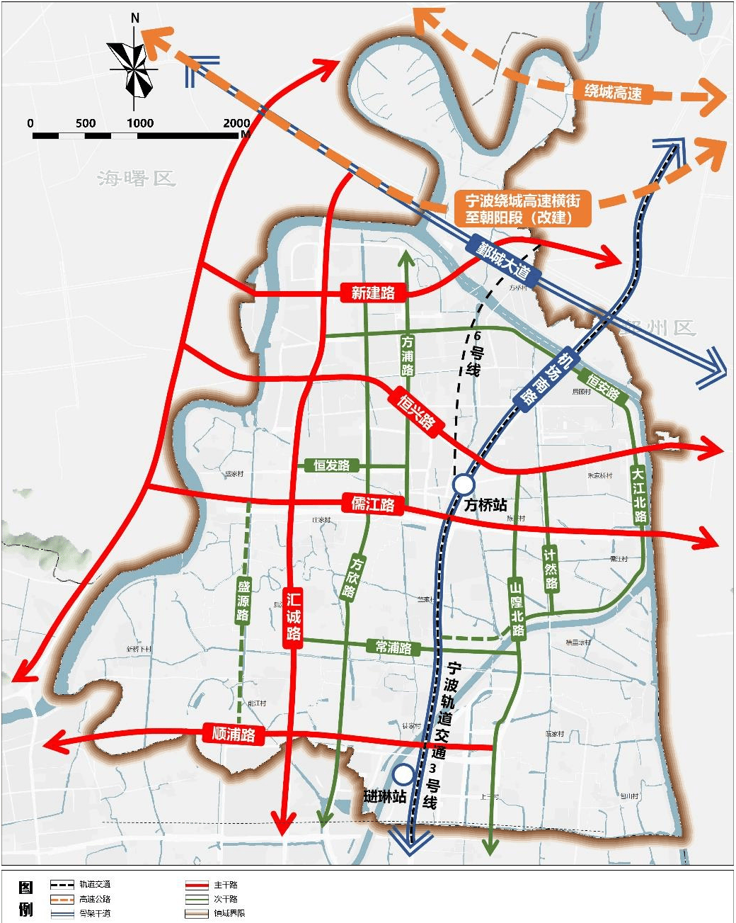 宁波奉化方桥地图图片