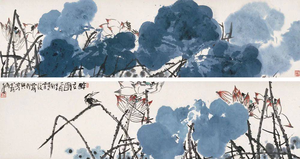 崔如琢画的荷花,就是太贵!_作品_盛世_荷塘