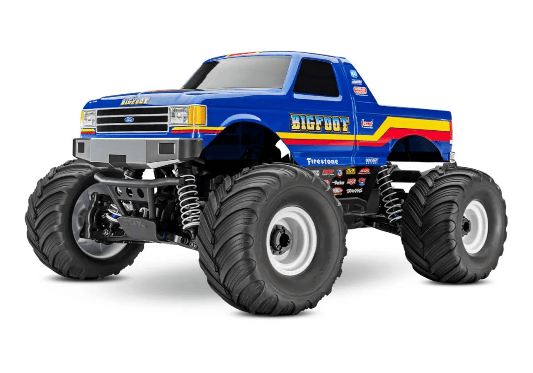 新车发布traxxas110bigfoot4x4bl2s经典无刷性能怪物大脚车671344