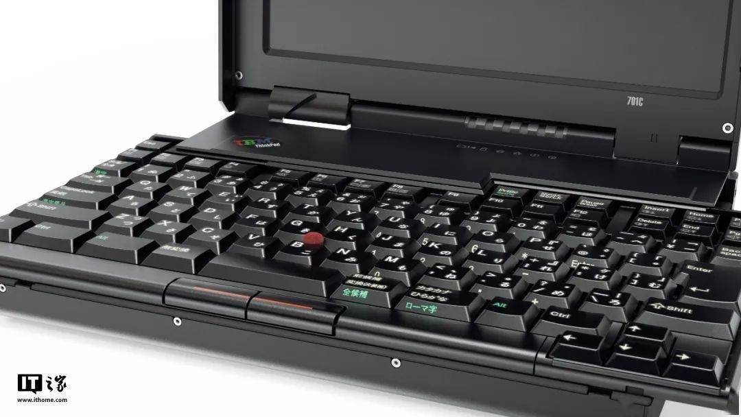 联想展示“AI 定制”1995 年经典款ThinkPad 701C 蝴蝶机_搜狐网