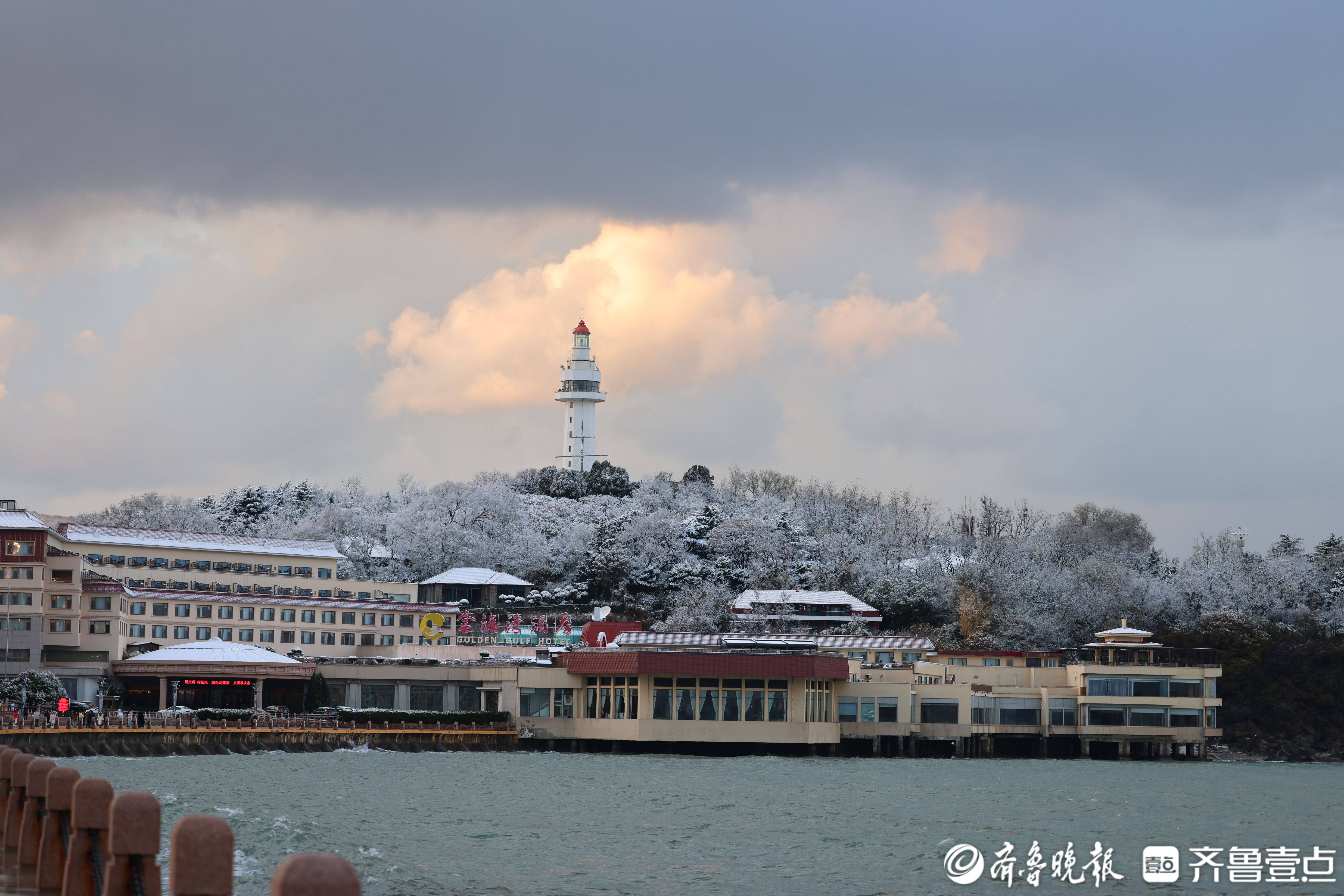 烟台山图片高清风景图片