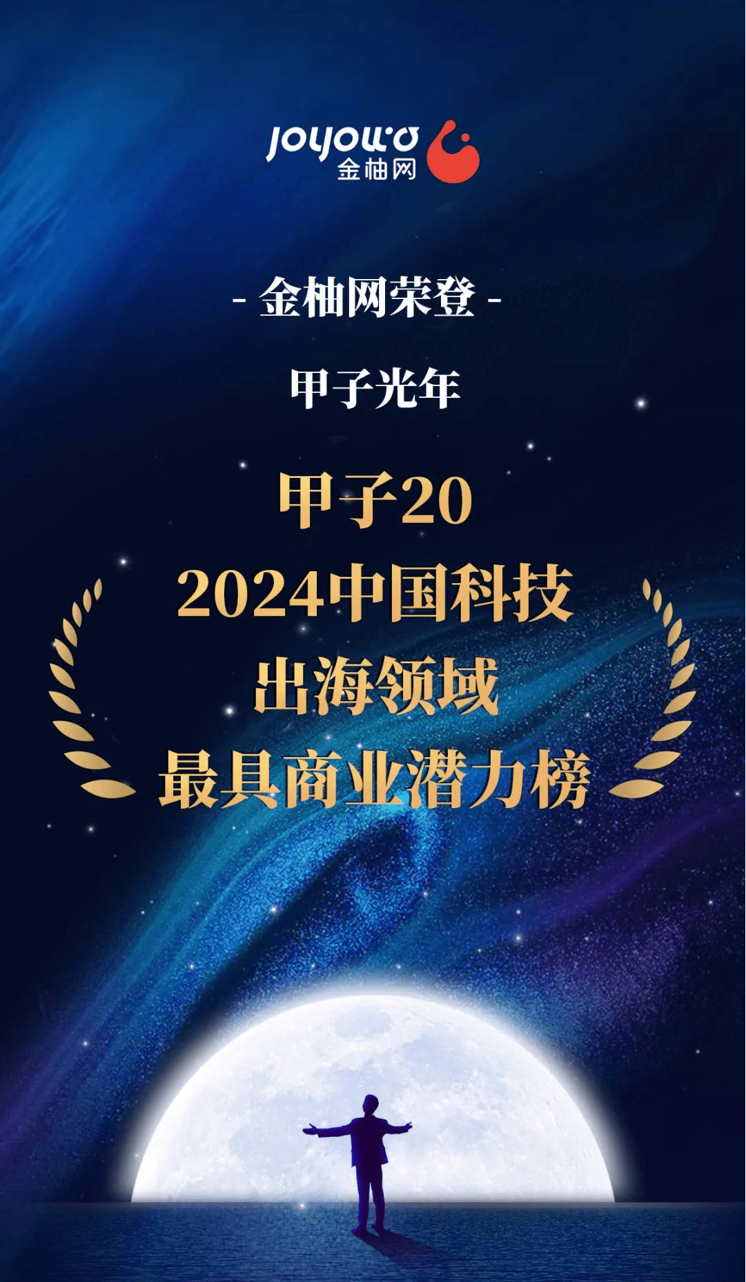 助力打通国内国际两个市场，金柚网荣登「甲子20：2024中国科技出海领域最具商业潜力榜」