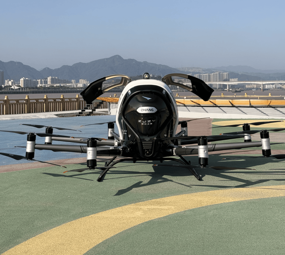 载人飞行器亮相!打"飞的"游江心屿或成现实