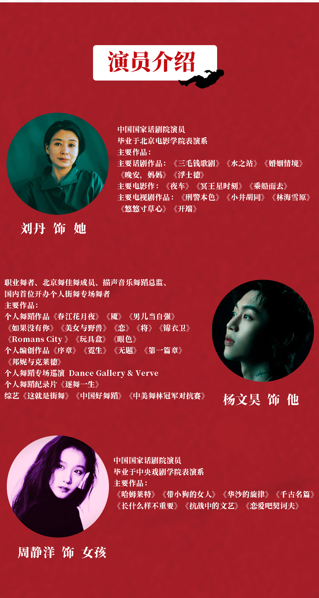 红色全部演员表介绍