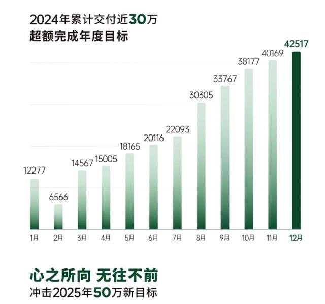 海量财经丨新能源车企2024年销售战报陆续出炉：交付量屡创新高