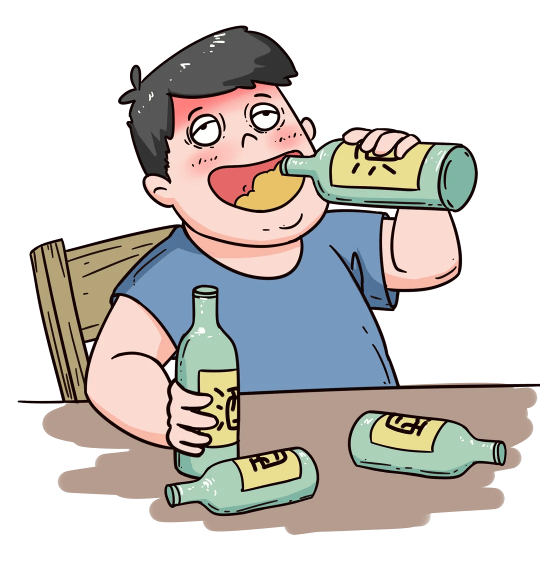 节日期间亲友相聚少不了推杯换盏,而不加节制地饮酒则是引起急性酒精