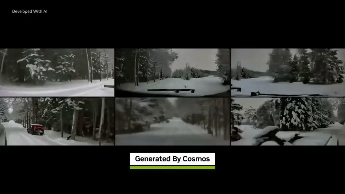 英伟达发布Cosmos AI平台：构建高保真物理模拟世界