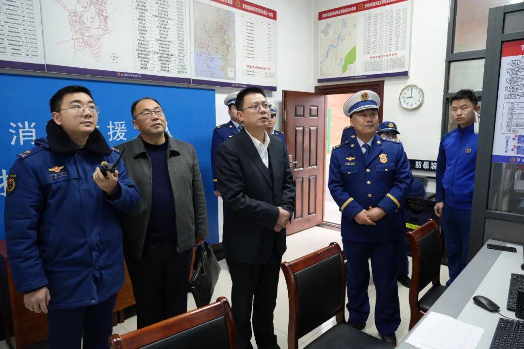 周黎带队检查督导节前安全生产工作