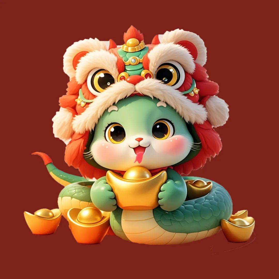 2025可爱卡通蛇宝宝头像