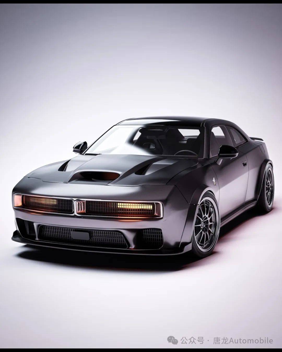 美式复古2026款复古风dodgechargerdaytona登场srtv8版本仿佛回到cgi
