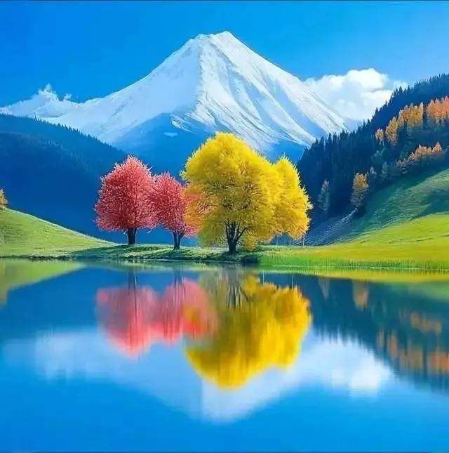 值得长期不换的高能量好运风景头像