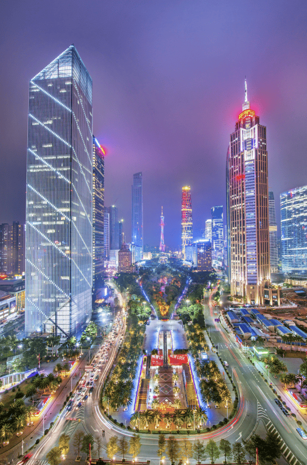 华灯初上,来天河打卡夜景"天花板"