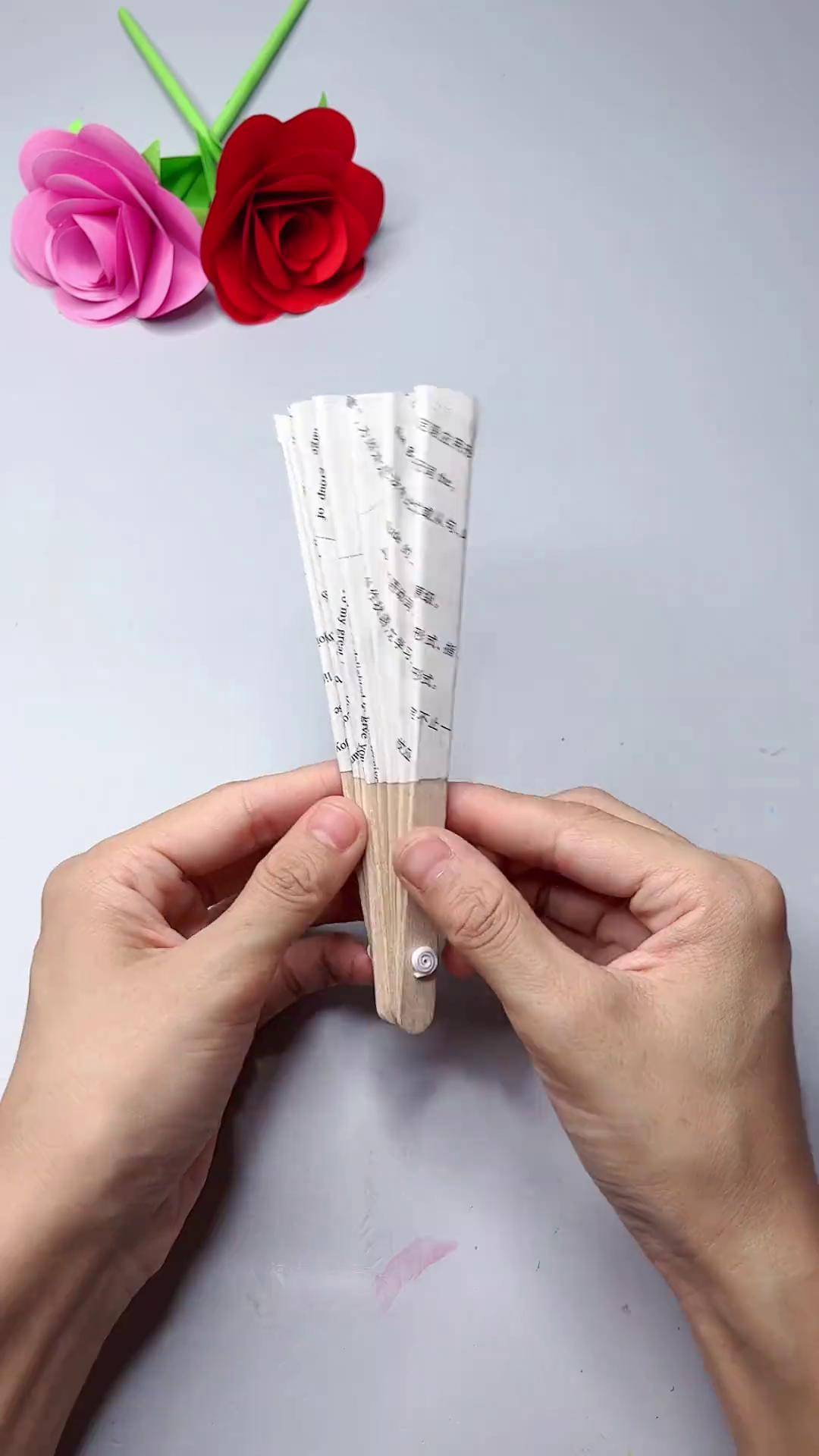 制作一把拥有夏天味道的折叠扇子 亲子手工 手工diy