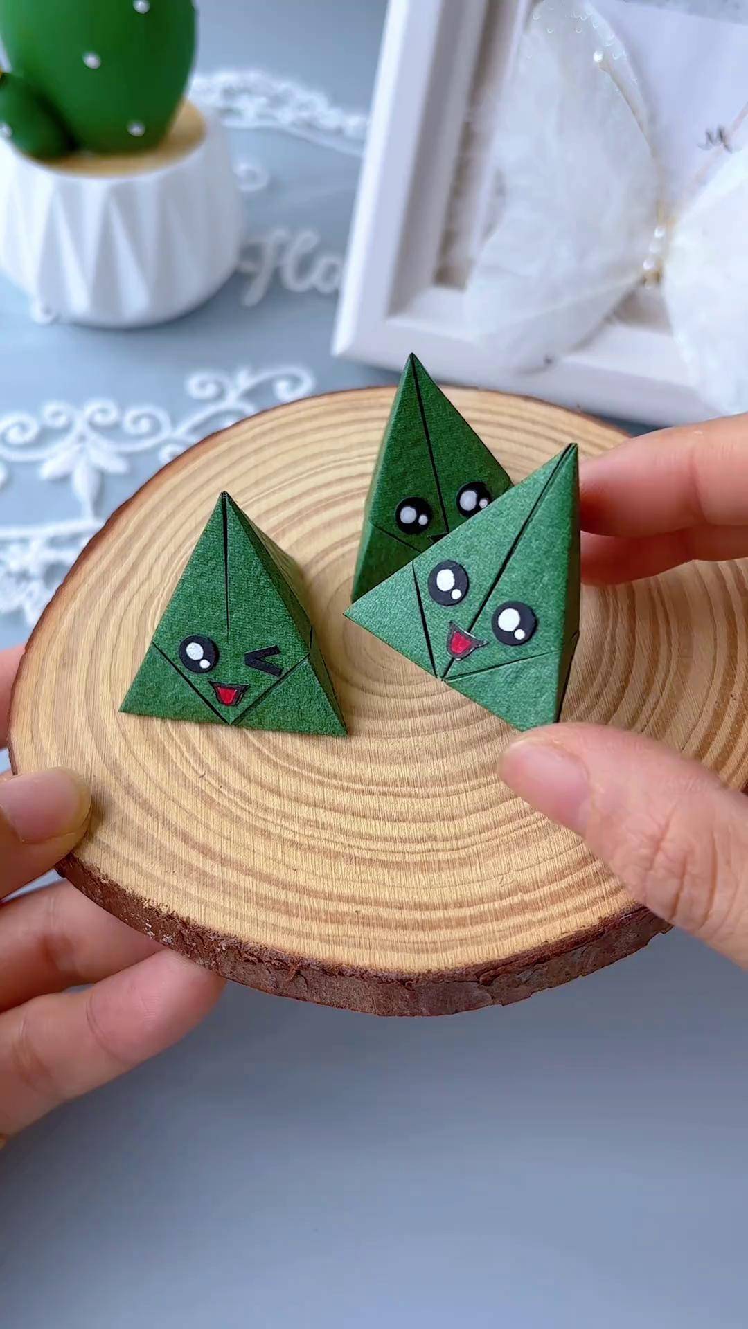 端午节快到了,给孩子做几个可爱的粽子盲盒吧,太萌啦!