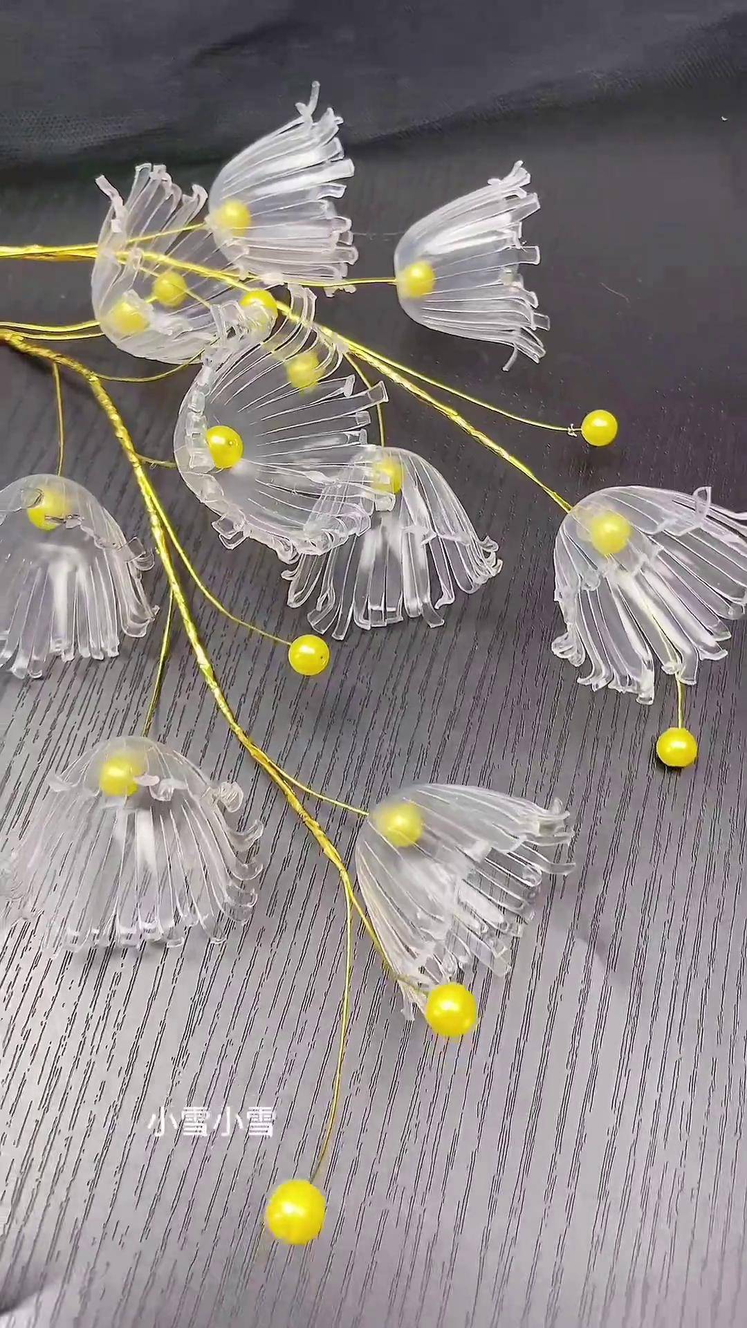果冻盒子别扔,叫上朋友一起做花花手工diy 废物利用 变废为宝