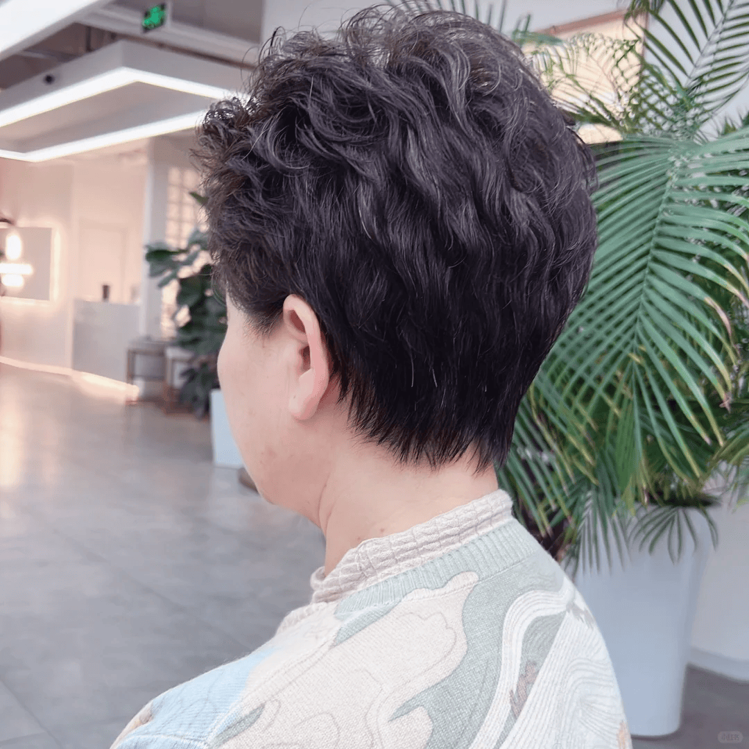 50 到60 中老年短发卷发,温柔又优雅️