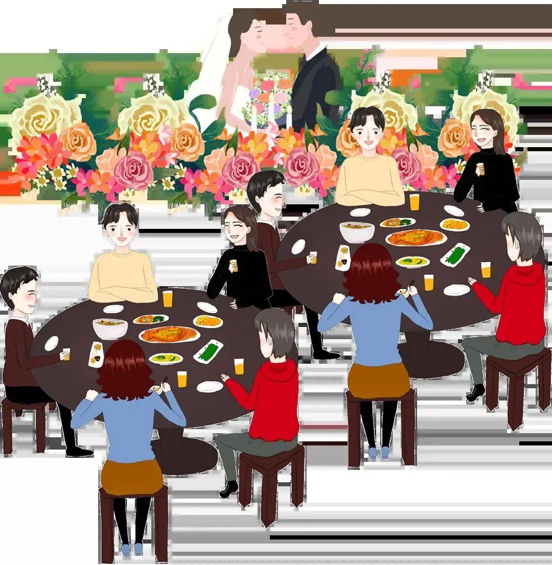 倡导婚丧嫁娶酒席从简,控制宴席档次和标准,上普通菜,用普通酒,不大吃