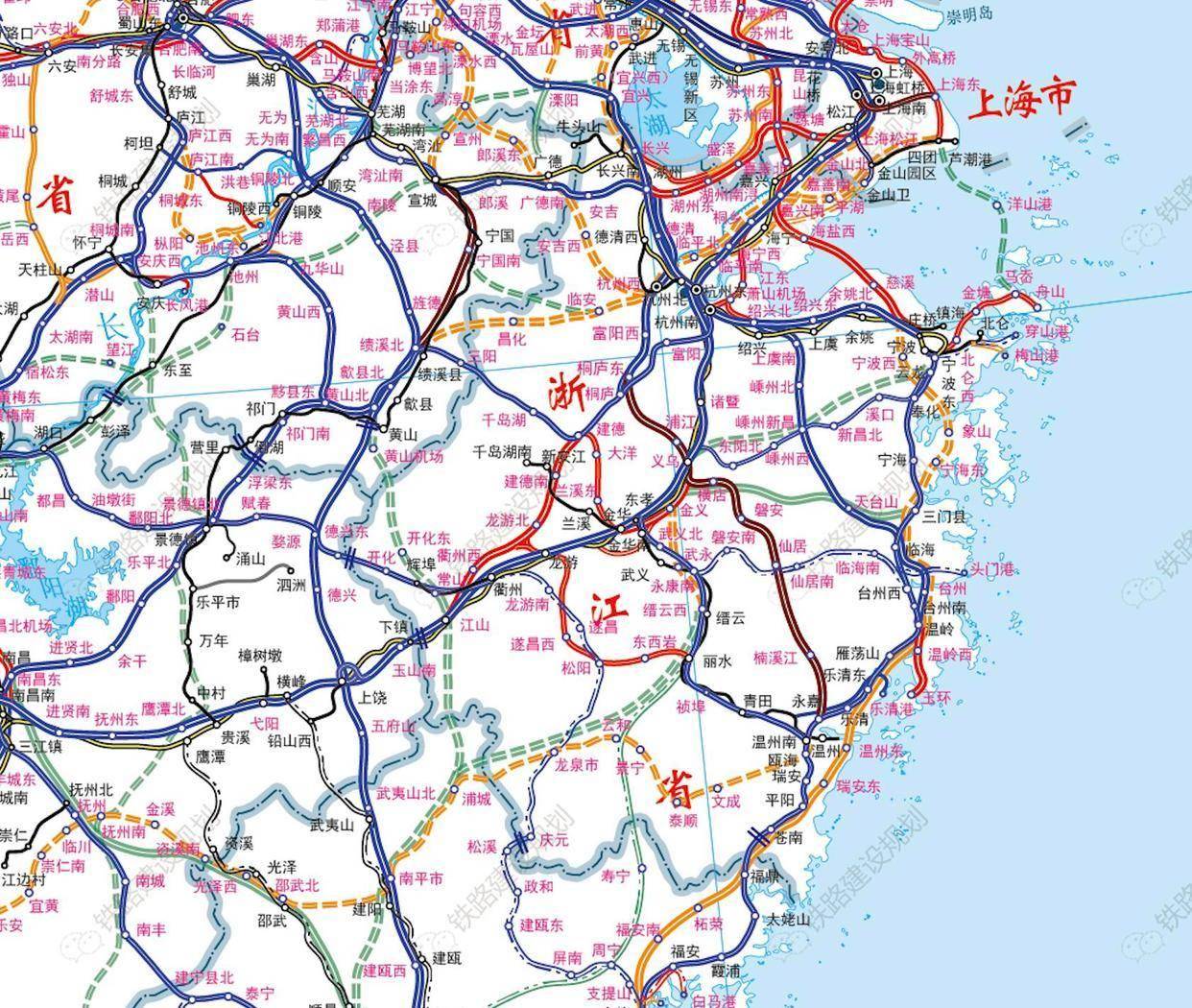 浙江省即将启动建设沿海高铁