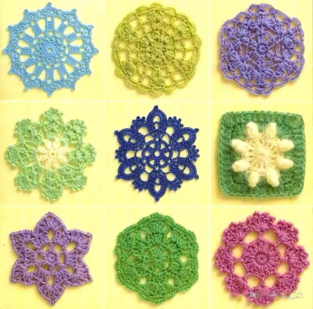 别再说不会钩花了,200种花样钩法,学都学不完!