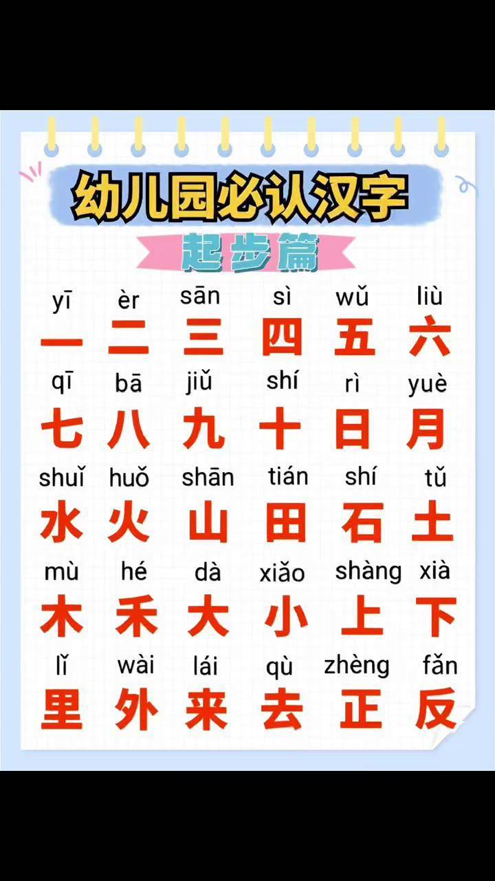 到6岁小朋友识字1000个,在生活场景中识字,趣味游戏巩固识字 幼儿识字