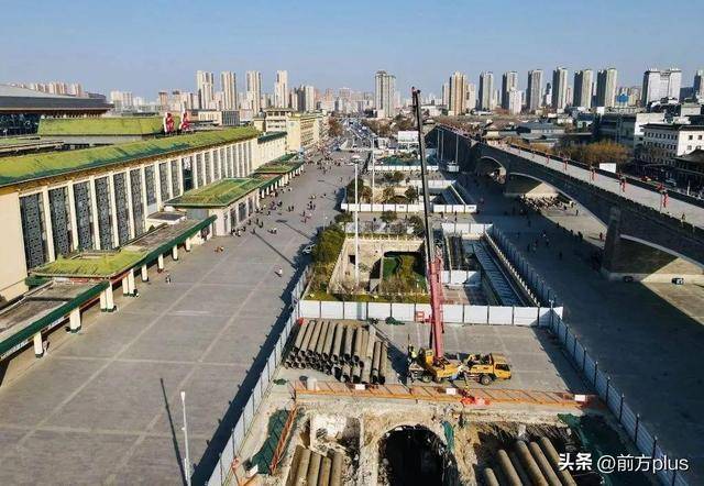 护城河西安火车站段将重见天日！出站即见碧波荡漾，预计完工时间→