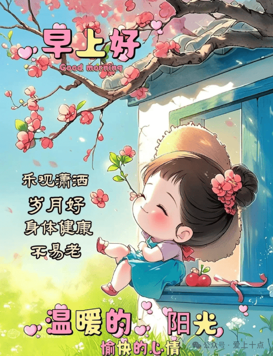 今日最新版早上好表情图片大全,幸福快乐天天有