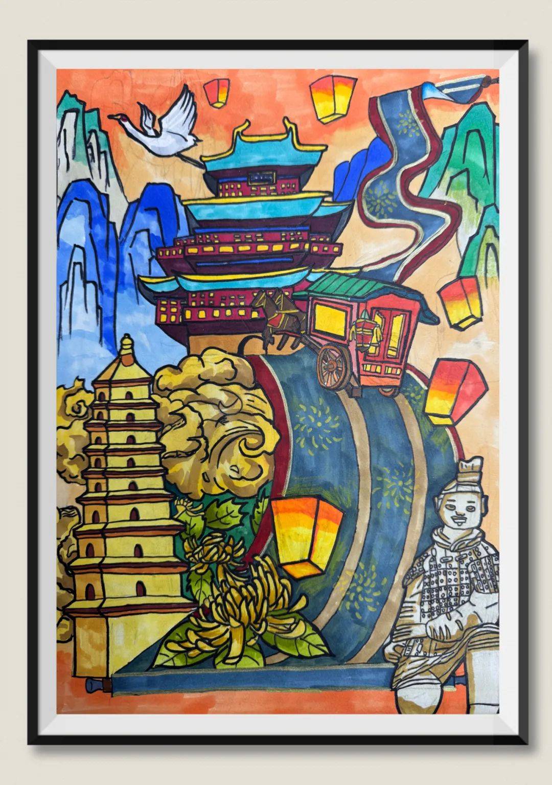 502班•赵嘉壕《千年古都,常来长安》