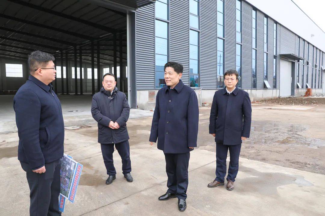 彭伟现场调研新增长点项目建设工作