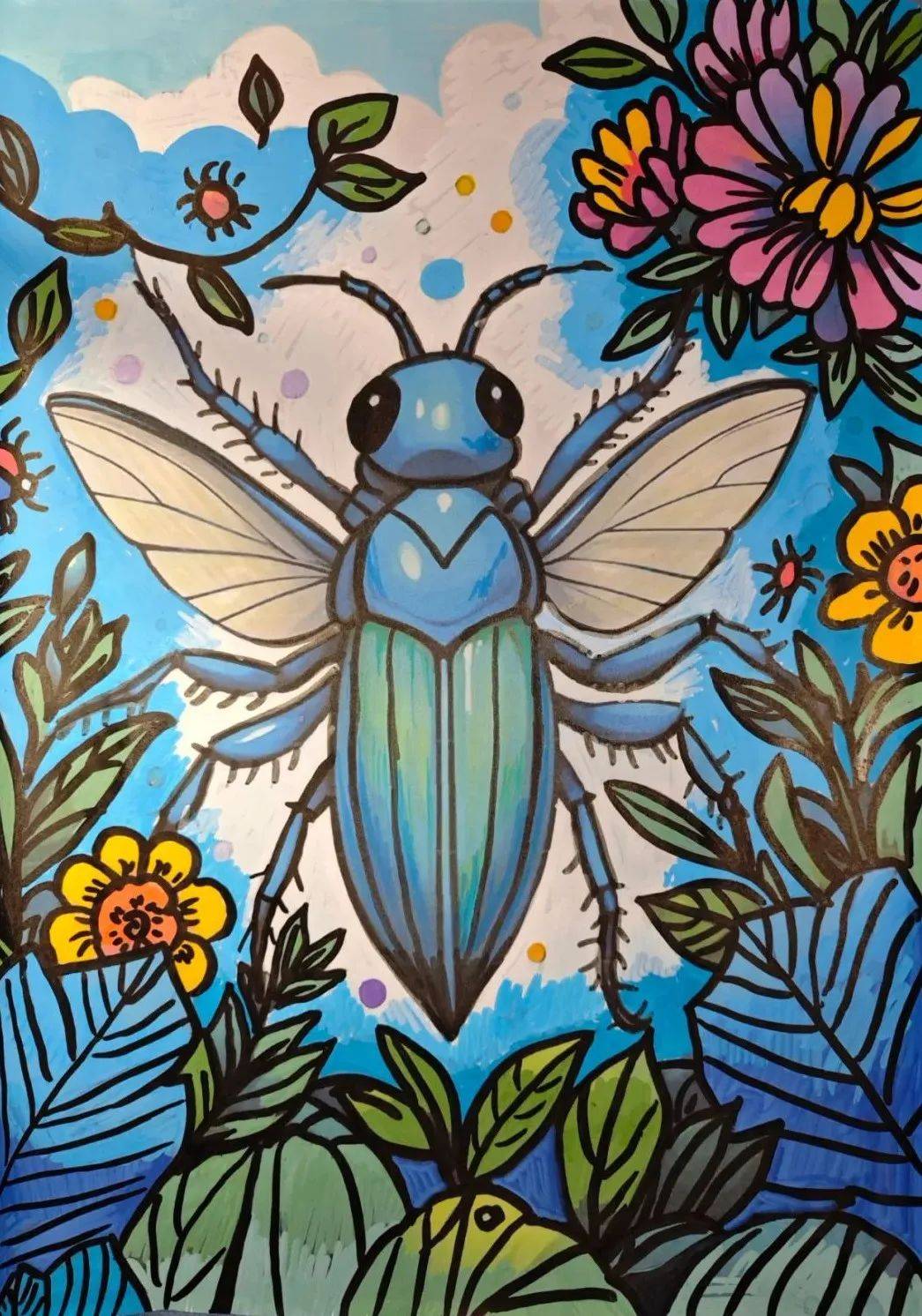 —全环境育人下的美术主题创作活动