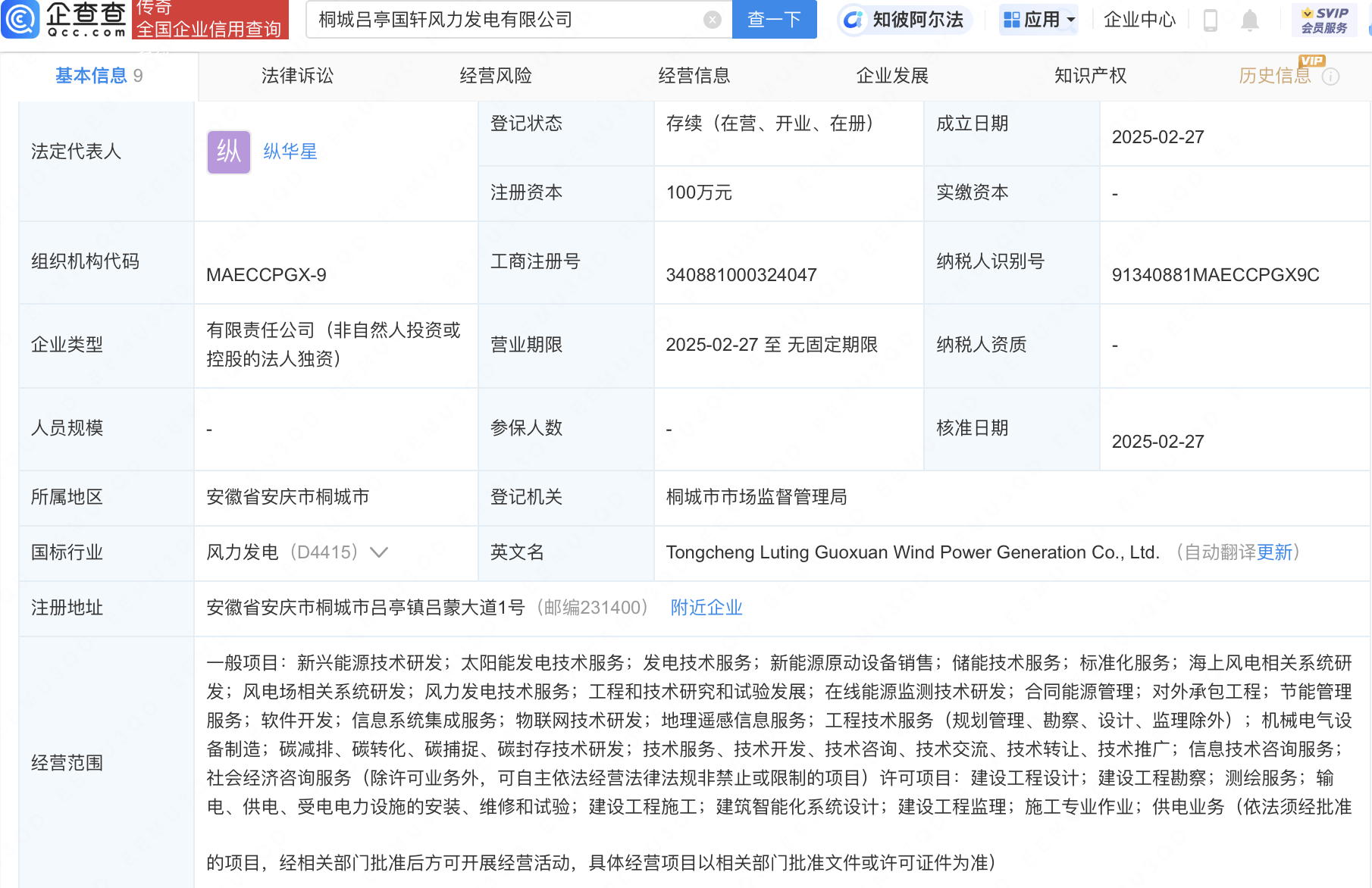 国轩高科投资成立新公司，含物联网业务