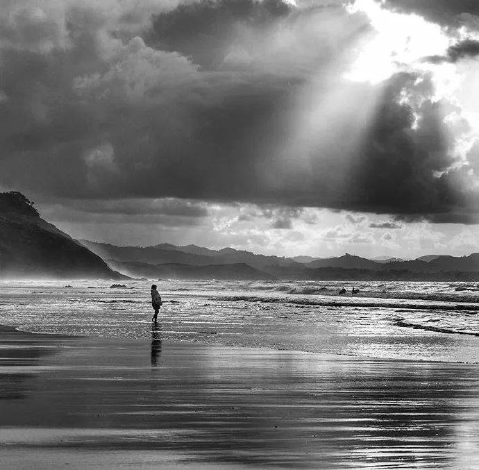 黑白摄影 海边印象