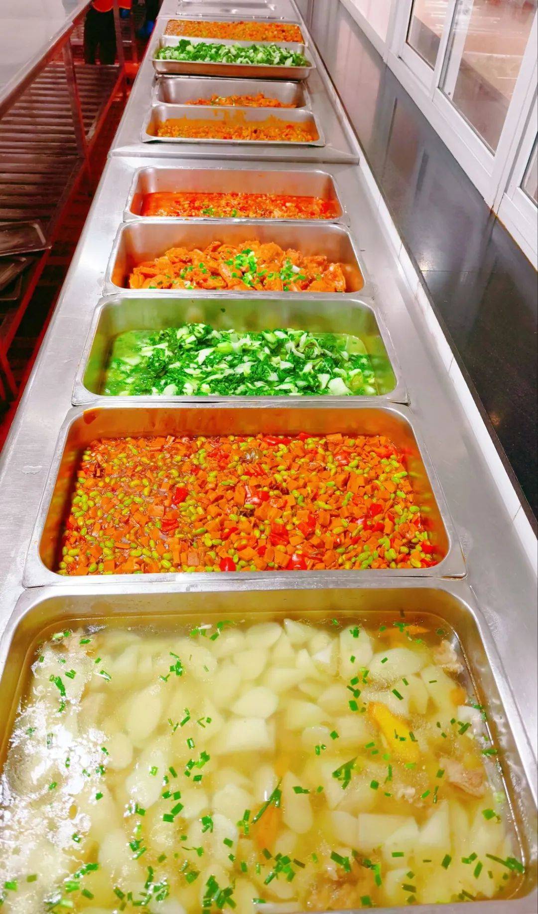 春晖学校校园餐厅周食谱公示