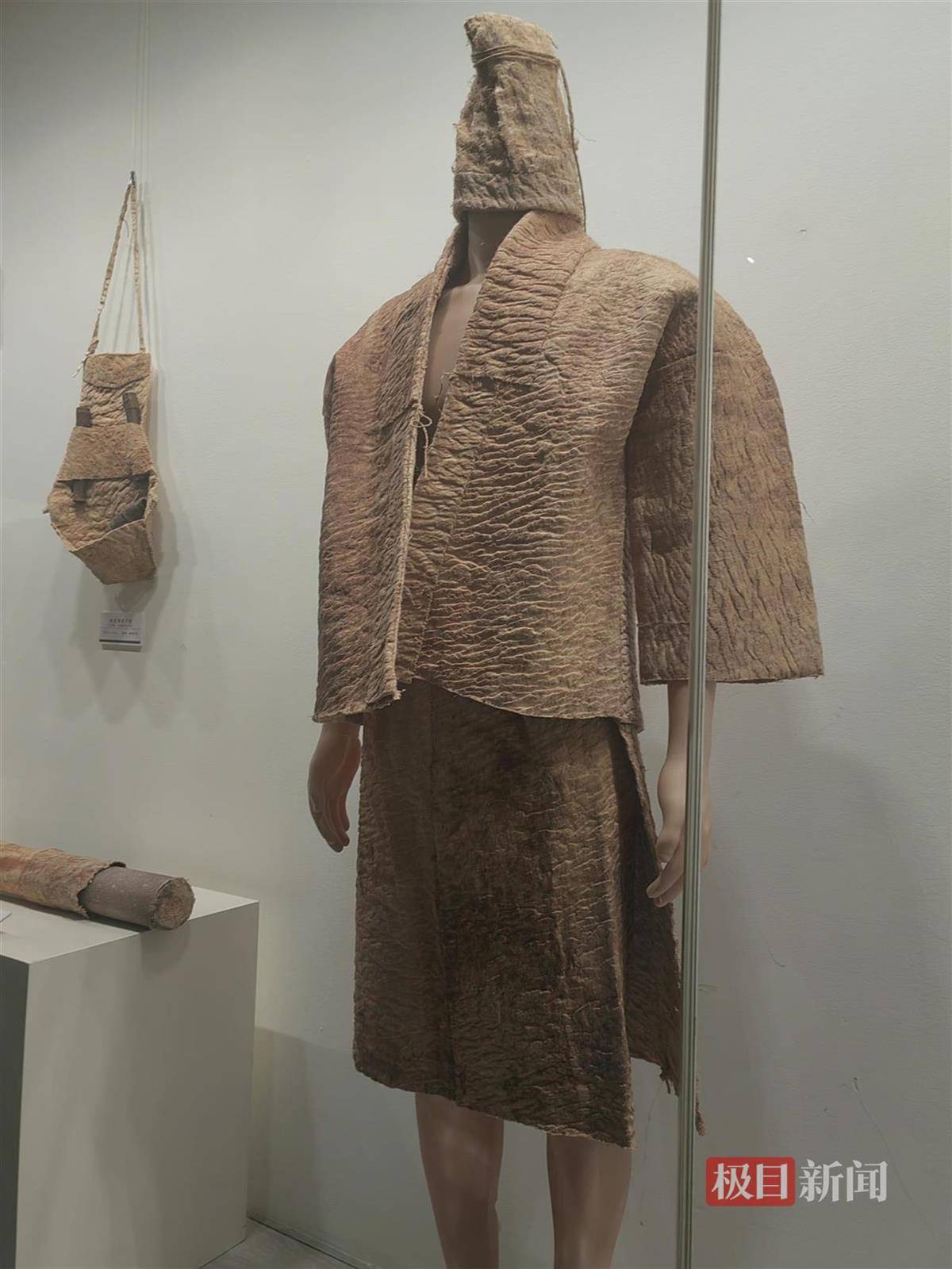 走，去武汉博物馆看原始人的“树皮衣”_织锦_王智麟_展览