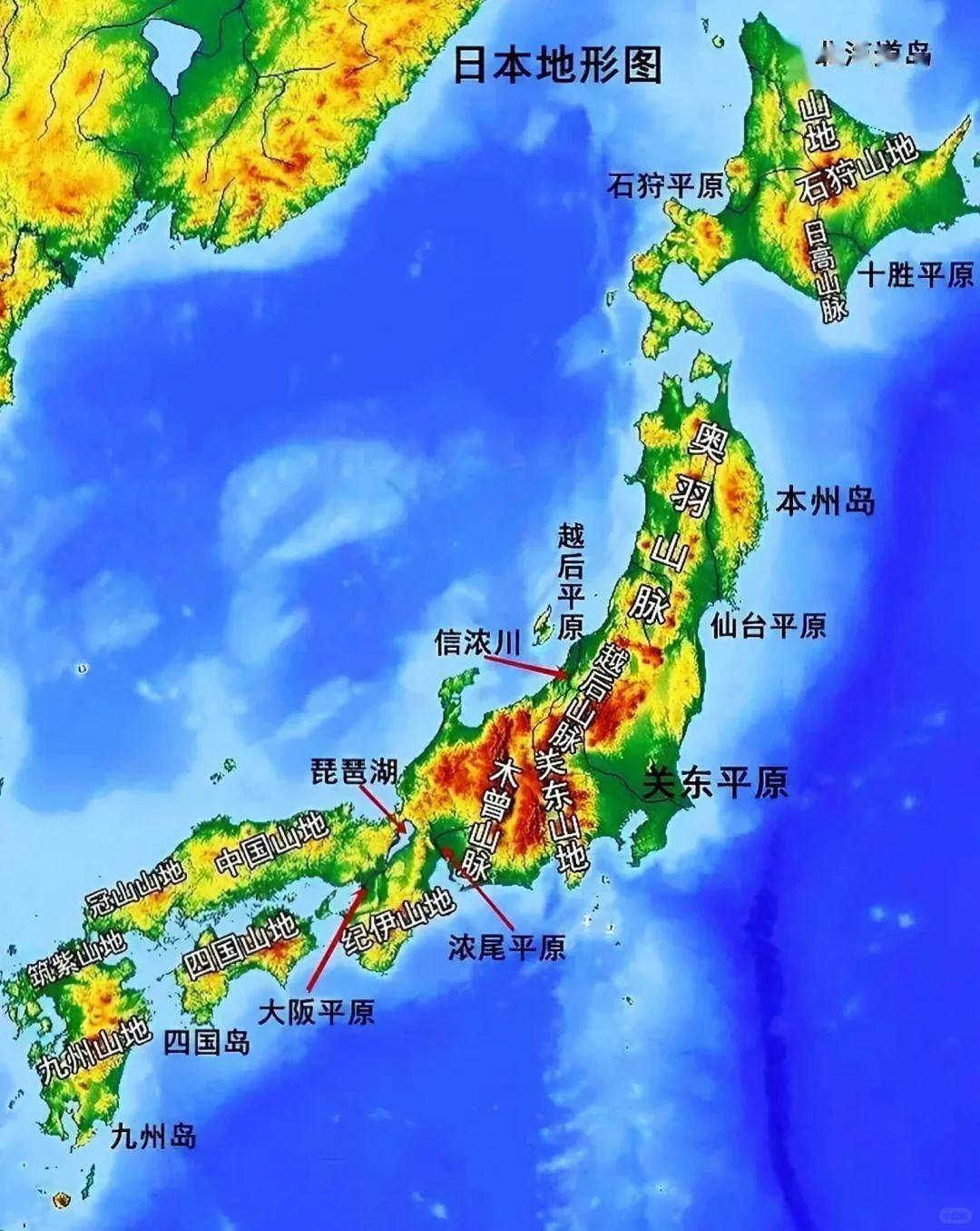 日本列岛1.26亿人挤在30%平原:山地之国如何突破生存极限?