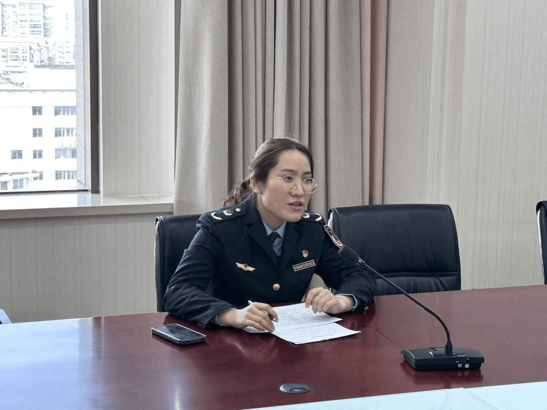 质量监管科副科长沈小琳针对2024年质量考核明细情况进行通报,并对