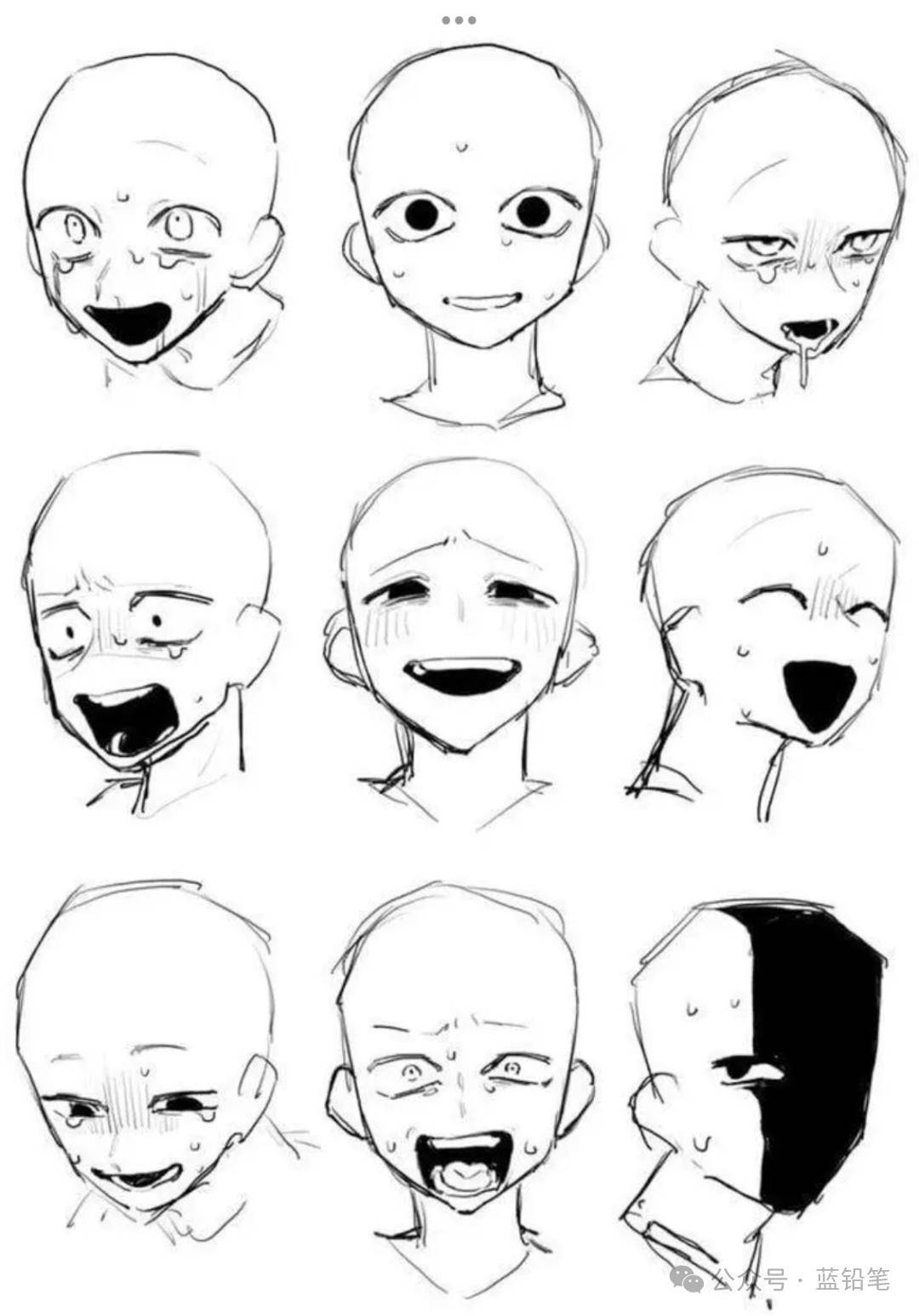 帅脸十八变:插画角色表情拯救指南