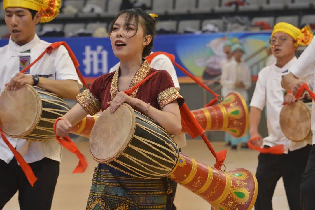 景谷首届"盛世鼓舞·花漾景谷"象脚鼓舞巅峰盛典圆满收官