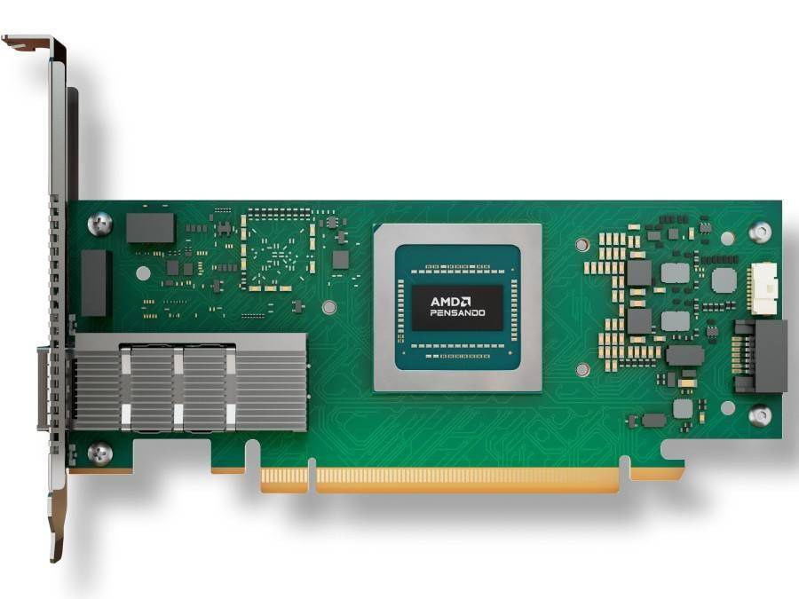 首款 UEC 规范兼容网卡，AMD Pensando Pollara 400 NIC 现已上市