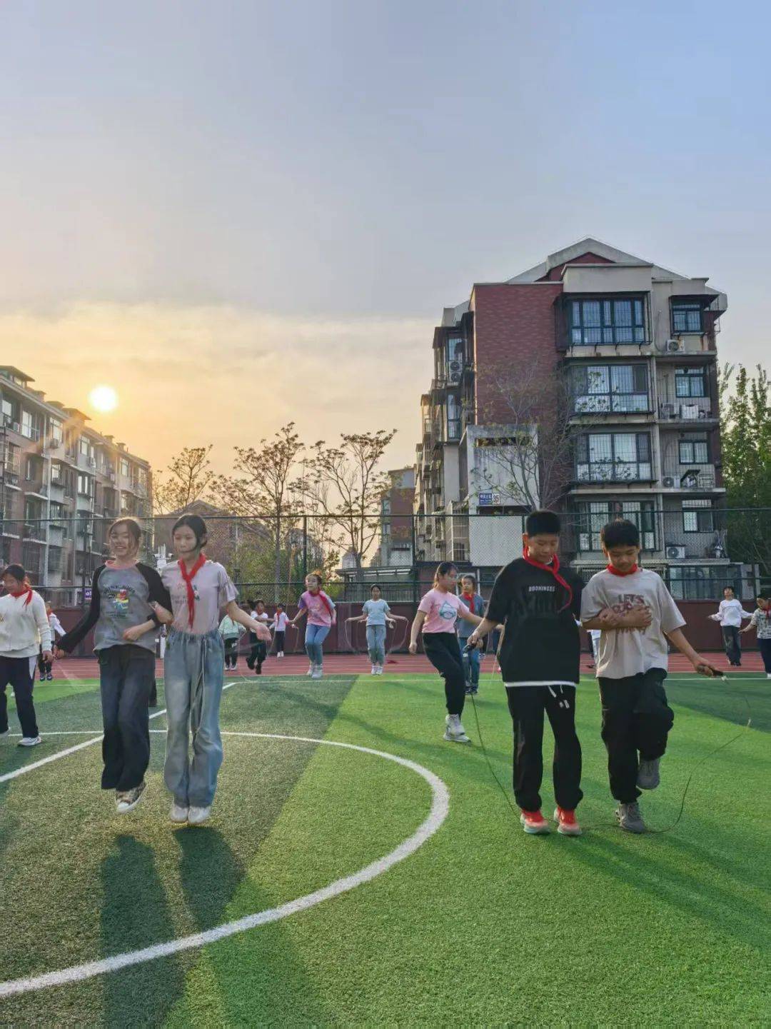 —河东区中小学生课间活动掠影展示