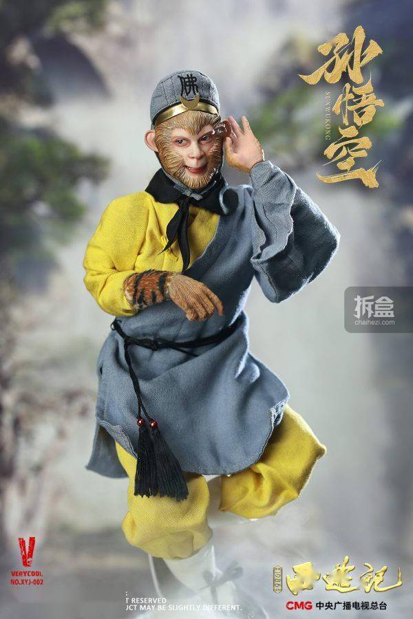 verycool 官方八六版 西游记 正版授权 孙悟空 1/6 可动人偶