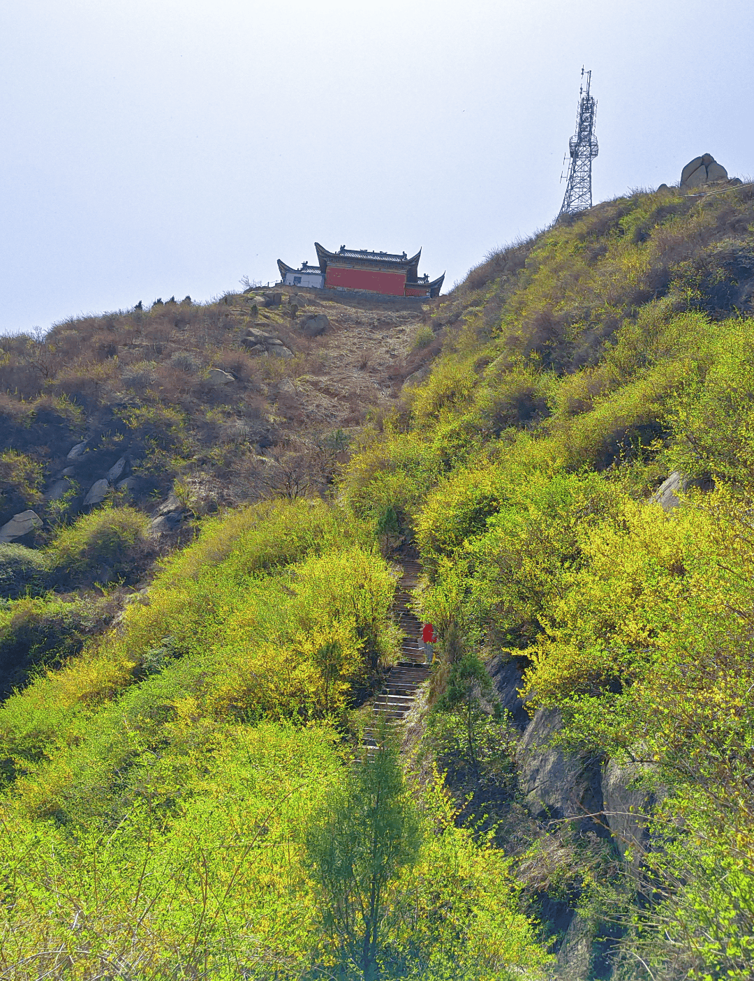 娘娘山景区:春日登山正当时