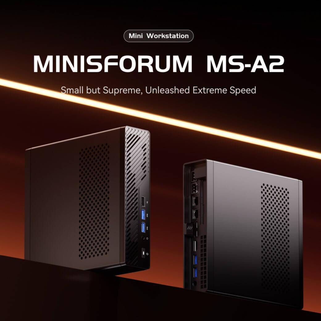 铭凡推出 MoDT 迷你工作站 MS-A2：搭载 AMD 锐龙 9 9955HX CPU