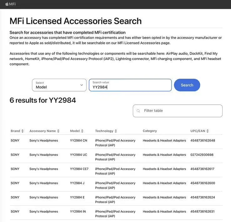 苹果MFi认证显示索尼下一代头戴式降噪耳机WH-1000XM6发布临近