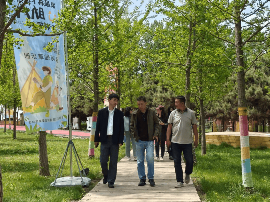 区园林绿化局开展森林旅游安全专项检查(图1)
