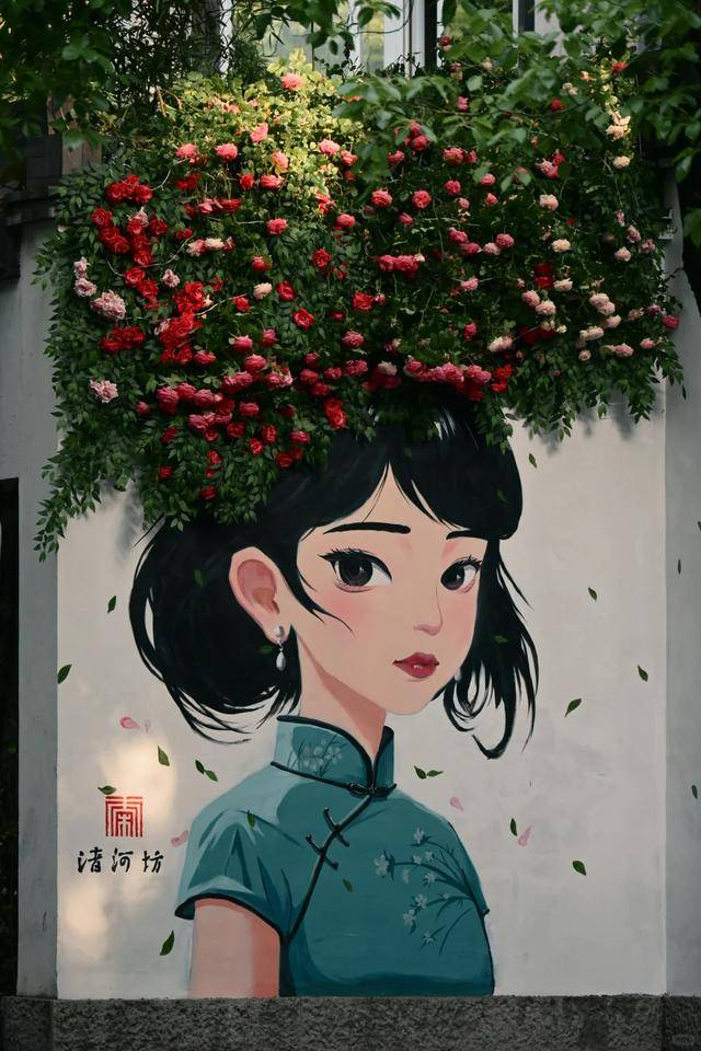 图片[8]-杭州真的很懂浪漫，因“蔷薇女孩”又火了，网友：好出片，种草了-华闻时空