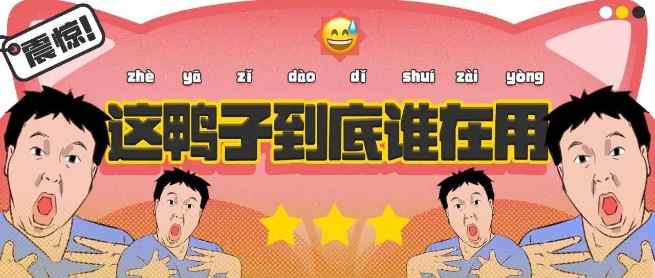 被问疯了!这鸭子到底是谁在偷偷用啊?!_表情_理睬_冷场