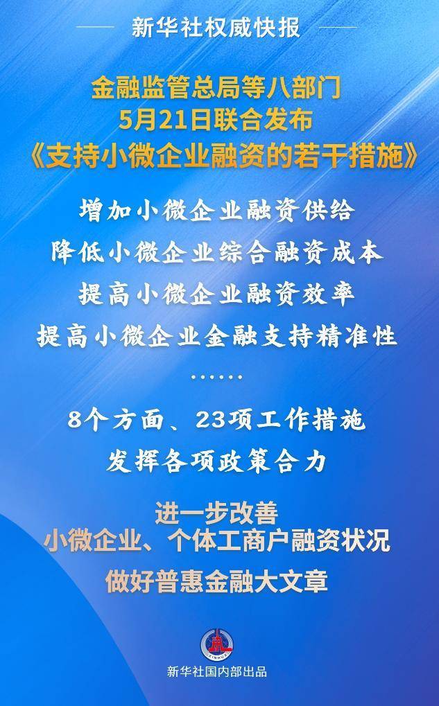 兼容小微企业融资，八部门联合发文