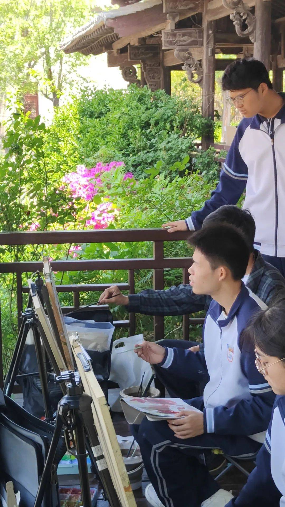 青岛西海岸新区音乐学校美术专业学生写生作品画展