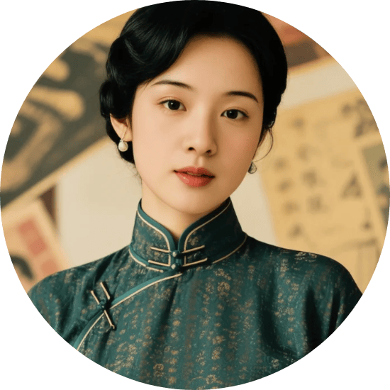 民国风头像胭脂晕染的民国故事都在这方寸之间