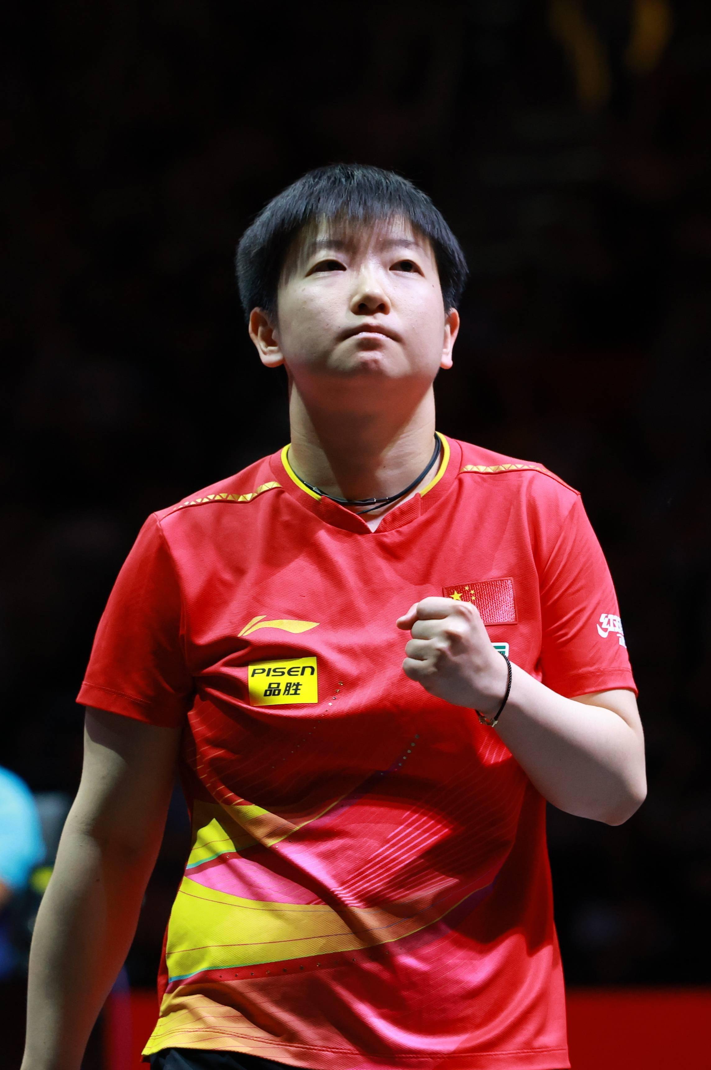 乒乓球世 界杯半决 赛孙颖莎相关图片1